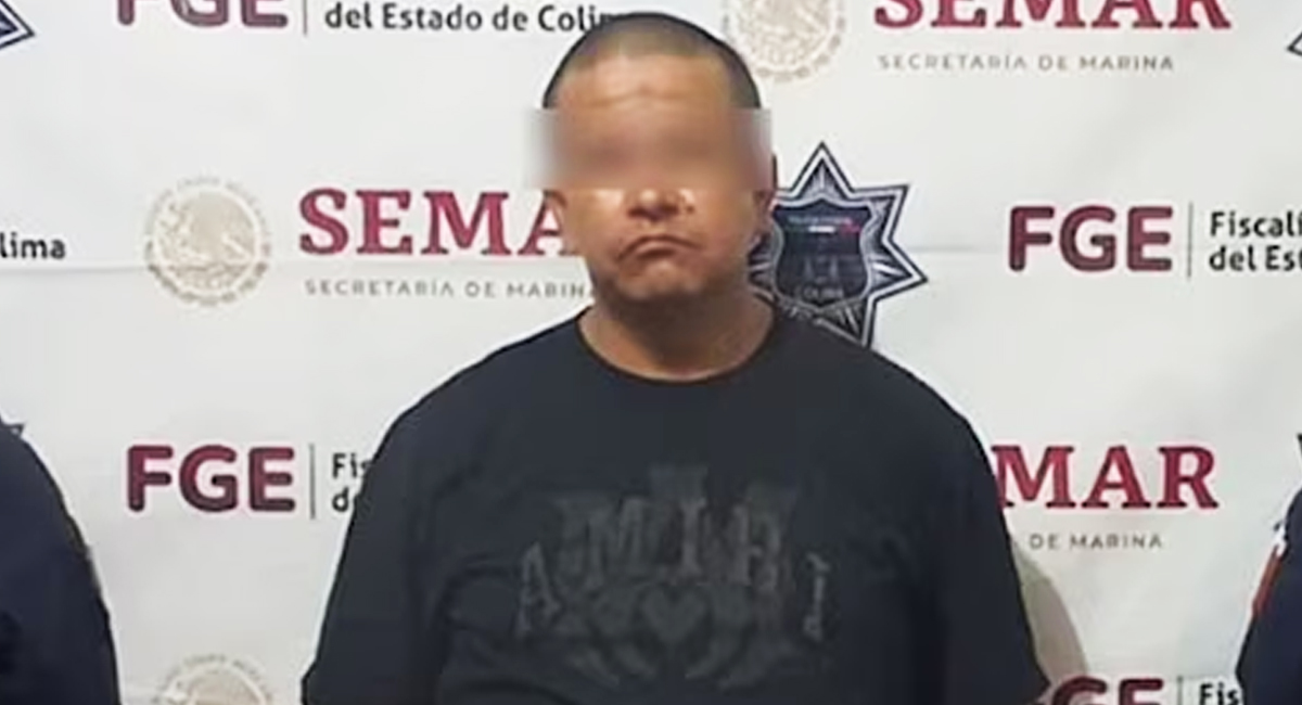 El detenido, Héctor Manuel 'N', de 49 años de edad