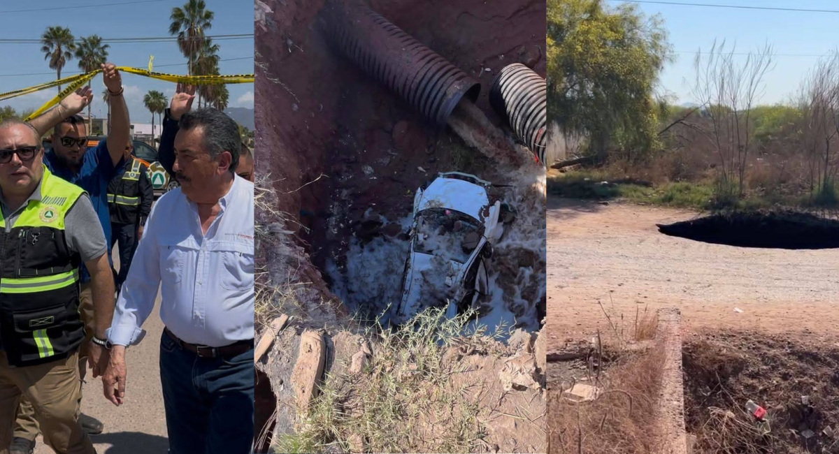 Javier Lamarque Cano atiende socavón tras caída de vehículo en Misiones