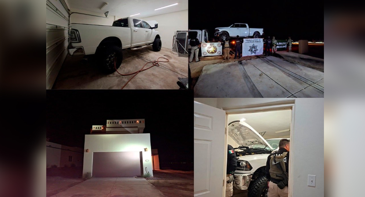 El lugar donde autoridades hicieron la acción de cateo