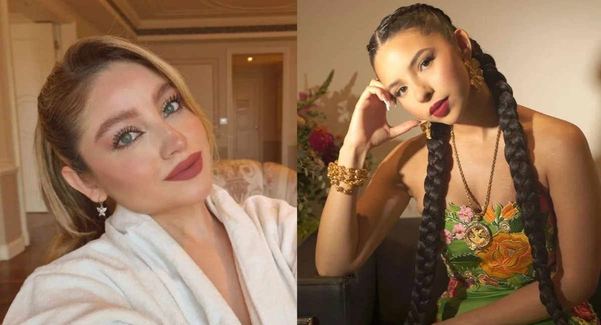 Karol Sevilla y Ángela Aguilar se siguen respondiendo contundente en su polémica