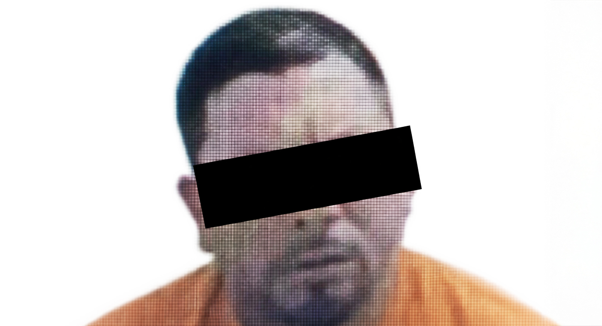 El hombre detenido, Arturo 'N', de 42 años de edad