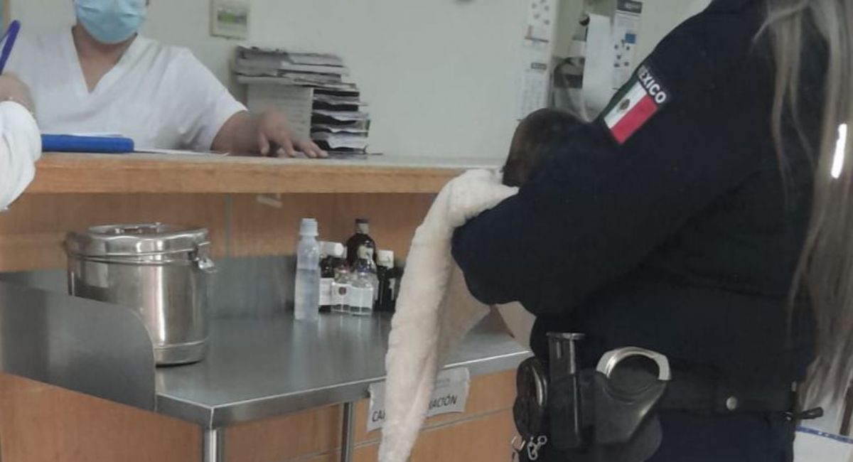 UMAV de Ciudad Obregón rescata a una bebé en condiciones de abandono en la colonia Comuripa