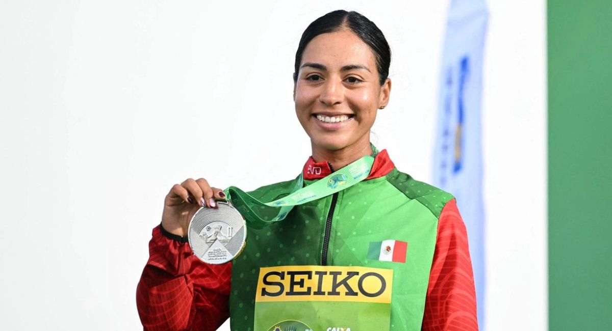 ¡Medalla de plata! Alejandra Ortega obtiene segundo lugar en el medio maratón de marcha del Campeonato Mundial