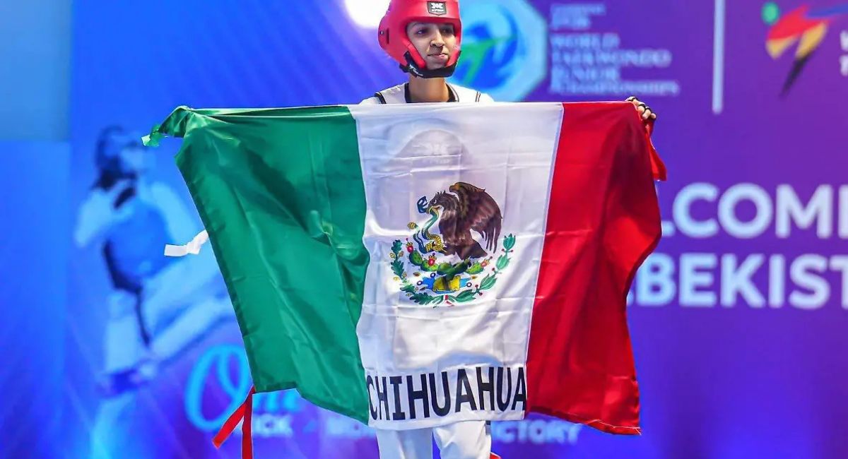¡Medalla de plata para México! Darah Ponce se lleva el segundo lugar en el Mundial Juvenil de Taekwondo