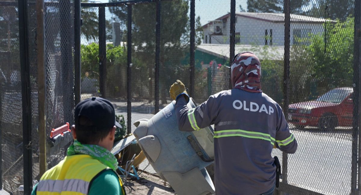 170 toneladas de residuos producto de la jornada de descacharre y fumigación en la colonia Ejidal 2