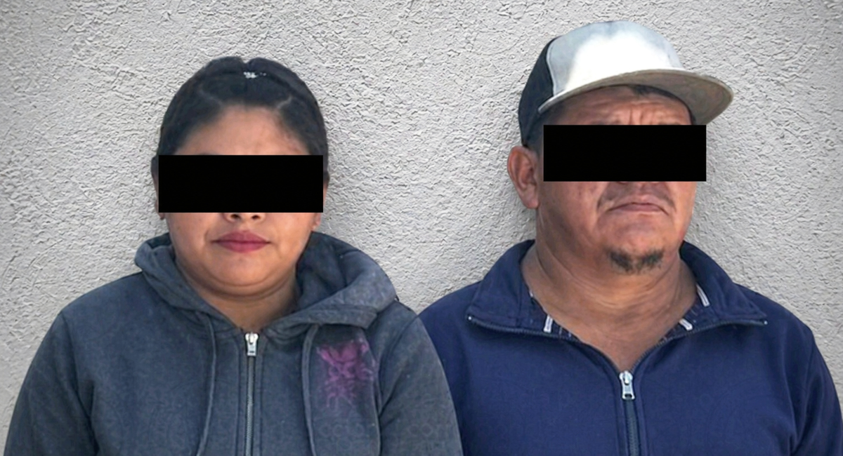 Francisco 'N', de 45 años de edad, y Fabiola Yanisley 'N', de 30 años