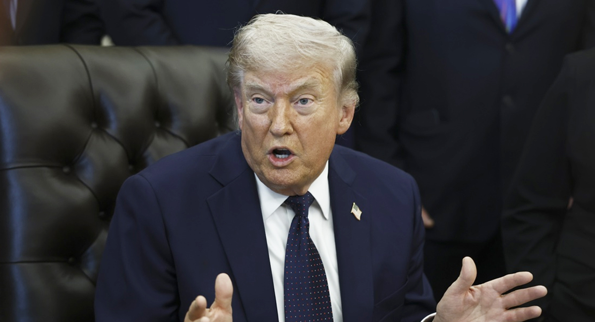 El presidente de Estados Unidos, Donald Trump