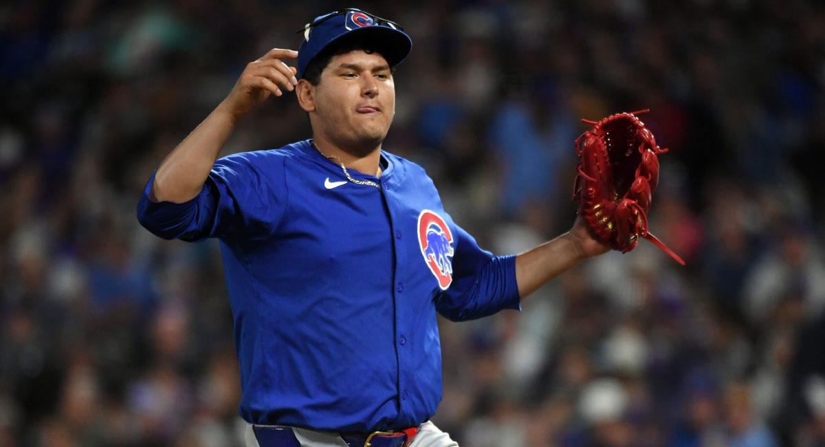 Assad se apuntó su primera victoria de la temporada con los Cubs