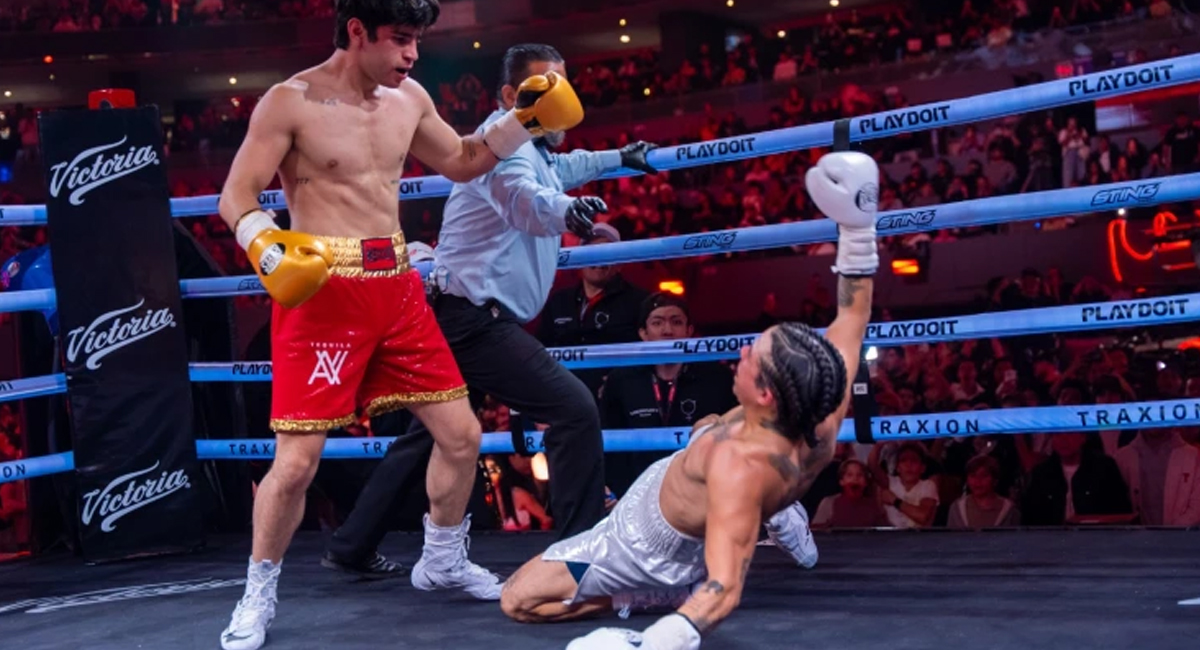 Aaron Mercury noquea a Mario Bautista en Supernova Génesis y así fue el momento