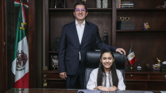 Ángela Sofía es alcaldesa por un día en Navojoa; presentan a Cabildo Infantil 2026