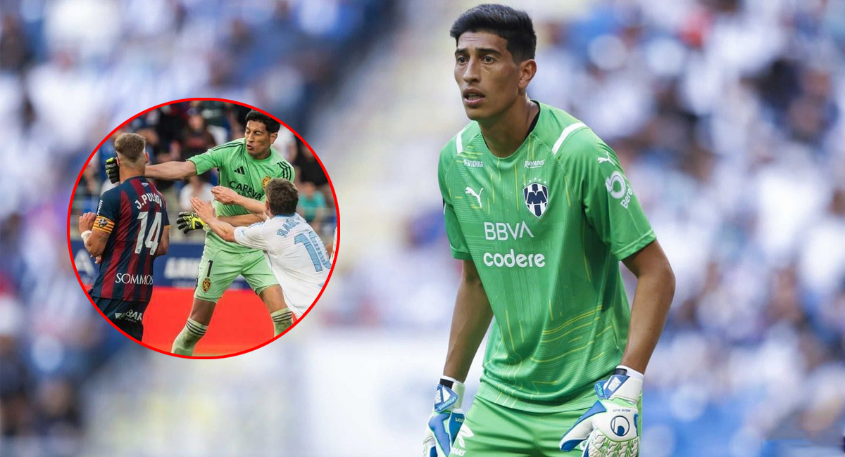 Andrada recibió una sanción de 13 partidos en España y tendrá que regresar a la Liga MX con Rayados de Monterrey