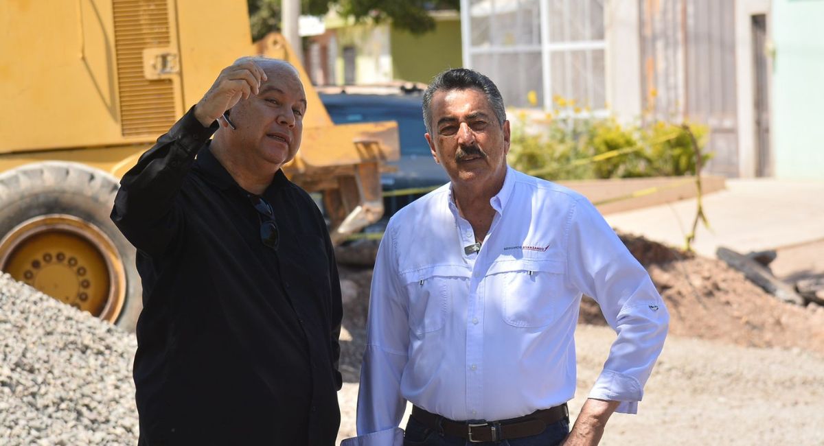 Avance favorable: Javier Lamarque supervisa obras de rehabilitación al sur de Cajeme