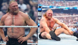 Entre lágrimas y gritos, Brock Lesnar se retira de la WWE después de su derrota en WrestleMania 42