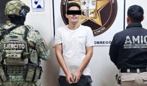 Cumplen orden de arresto contra agresor de agente estatal en Cajeme; lo atacó con arma blanca