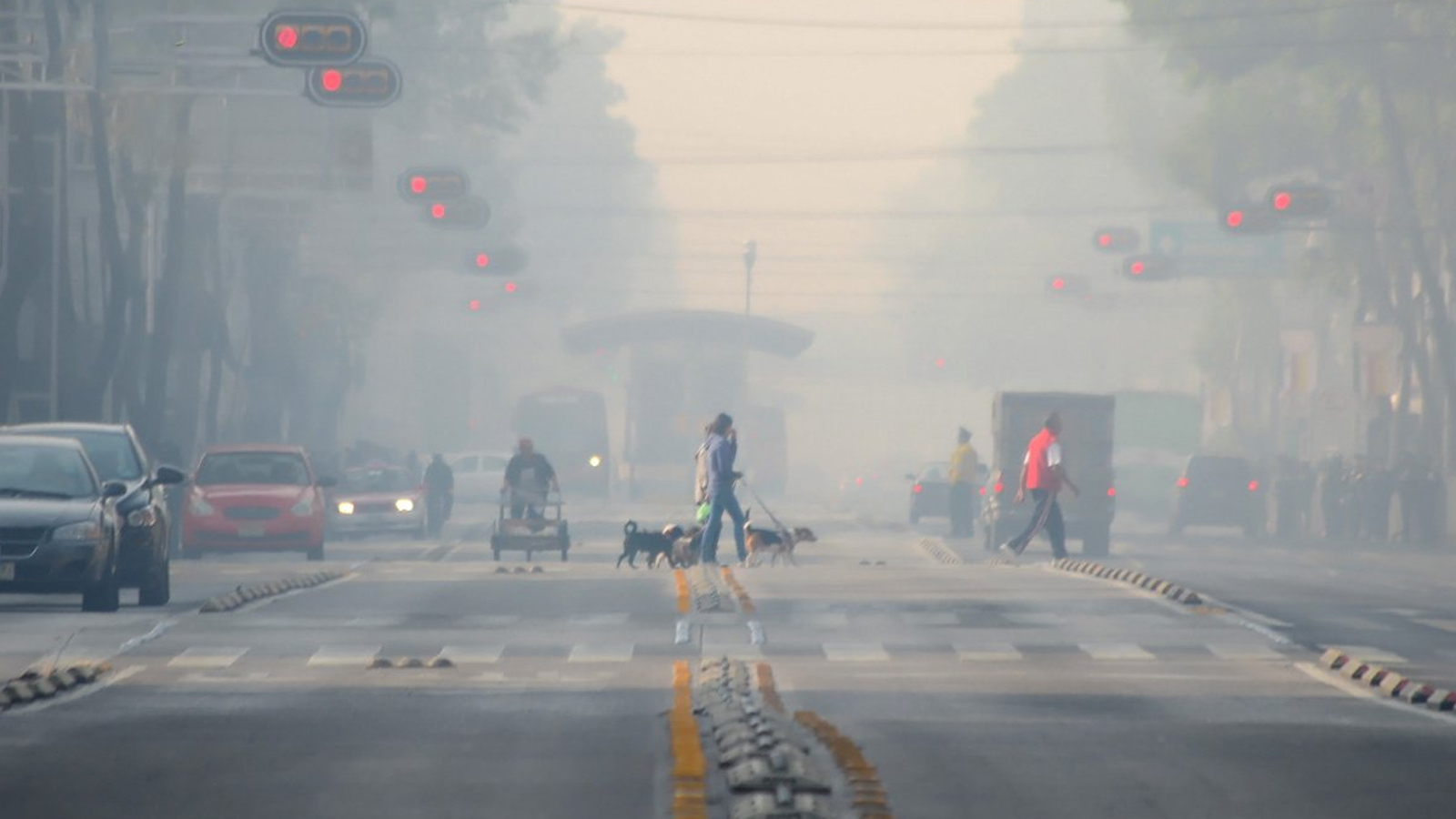 Este fin de semana la calidad del aire bajó a niveles de riesgo