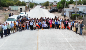 Pavimentan calles del nuevo Hospital de Navojoa; buscan mejorar su acceso