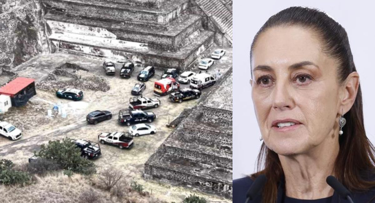 Claudia Sheinbaum se pronuncia a ataque armado en Pirámides de Teotihuacán donde murió un canadiense