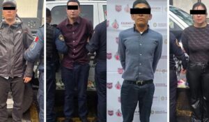 Banda de colombianos es detenida por asaltos a automovilistas en CDMX