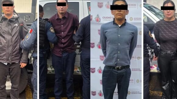 Banda de colombianos es detenida por asaltos a automovilistas en CDMX