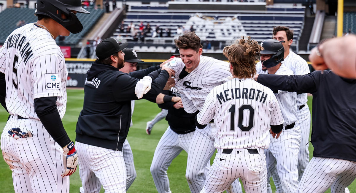 Colson Montgomery conectó el hit con el que los White Sox dejaron en el terreno a los Angels