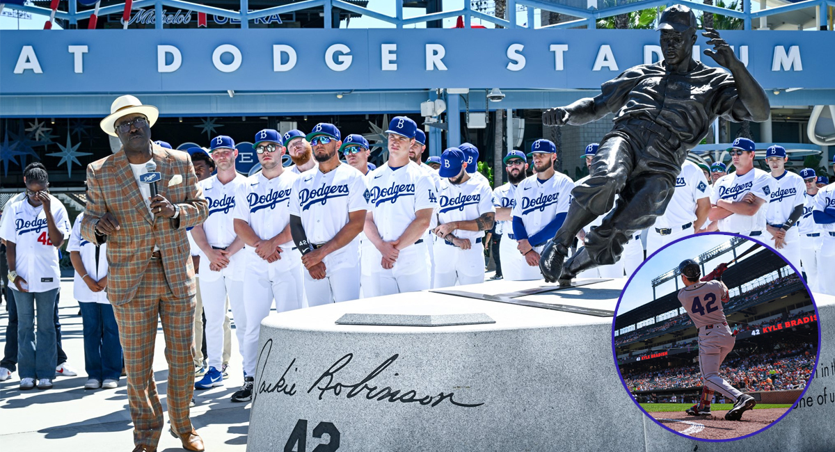 Como cada 15 de abril, la MLB conmemoró el Jackie Robinson Day
