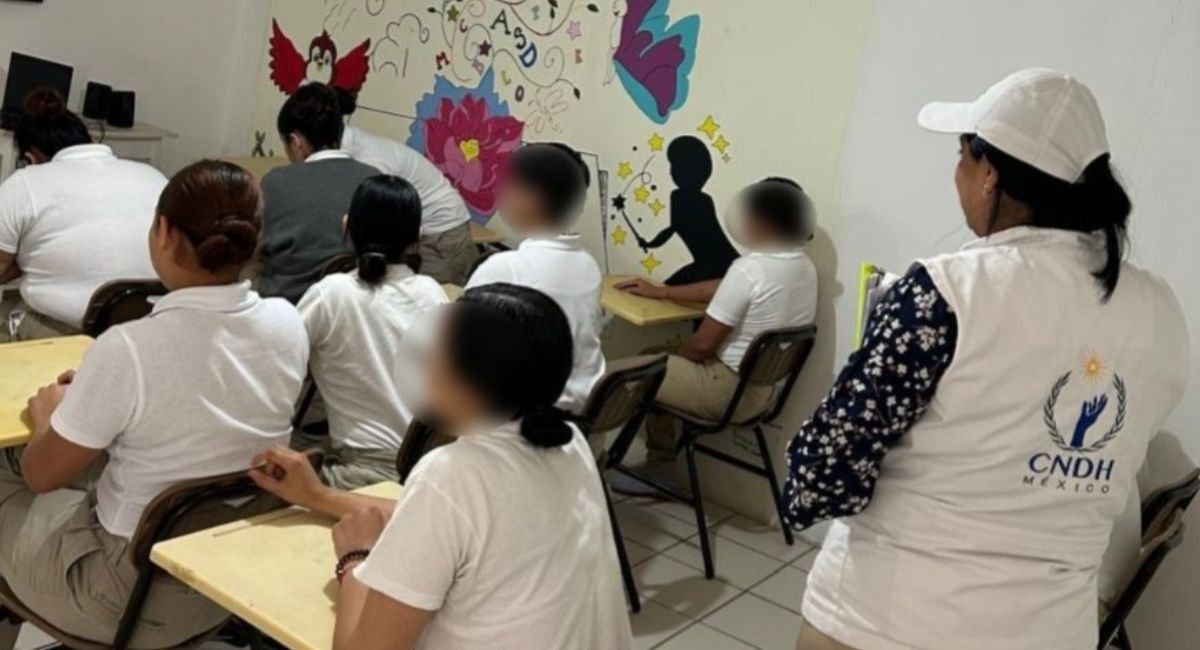 Recibe Itama a visitadores de la Comisión Nacional de Derechos Humanos