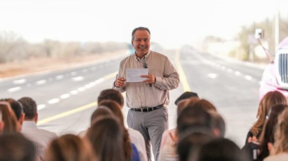 Entrega ‘Toño’ Astiazarán primera etapa del Libramiento Norponiente de Hermosillo