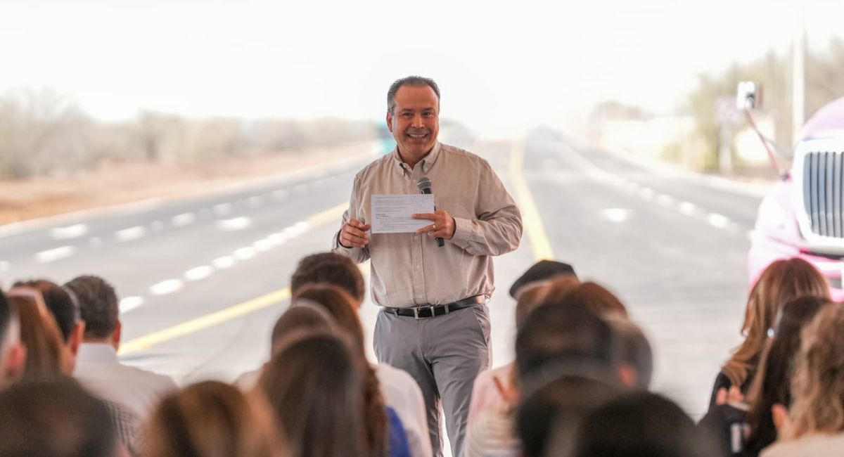 Entrega 'Toño' Astiazarán primera etapa del Libramiento Norponiente de Hermosillo