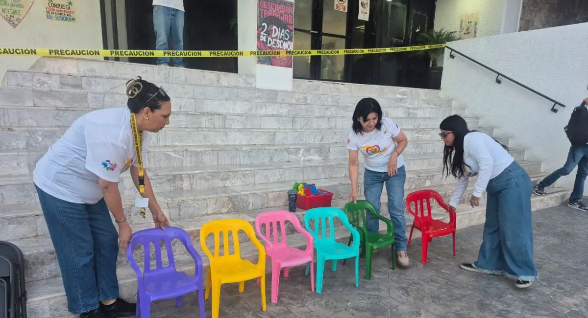 Covafam cierra accesos al Congreso de Sonora; legisladores ingresan con apoyo policial