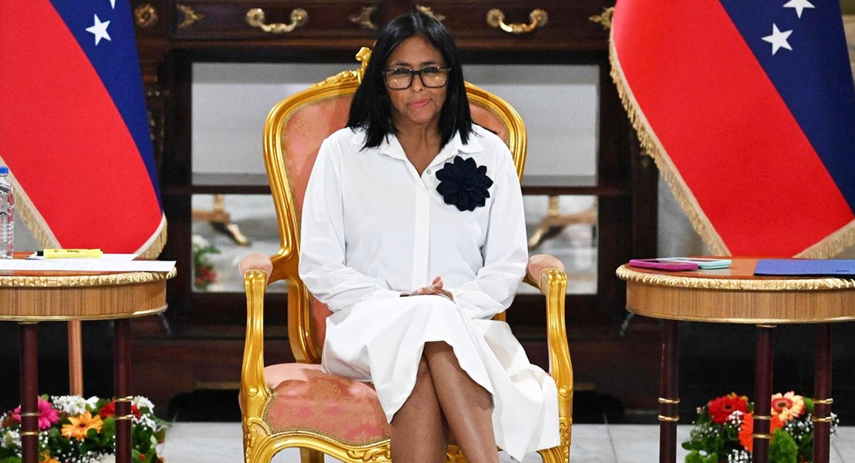 La presidenta de Venezuela, Delcy Rodríguez