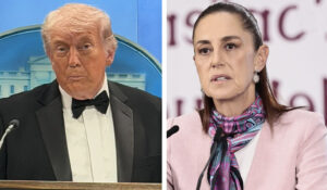 Donald Trump manda mensaje tras el atentado en su contra; así reaccionó Claudia Sheinbaum