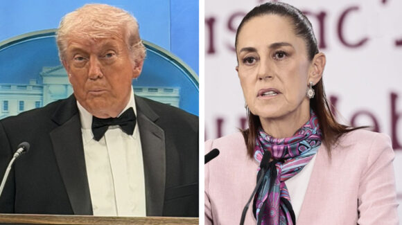Donald Trump manda mensaje tras el atentado en su contra; así reaccionó Claudia Sheinbaum