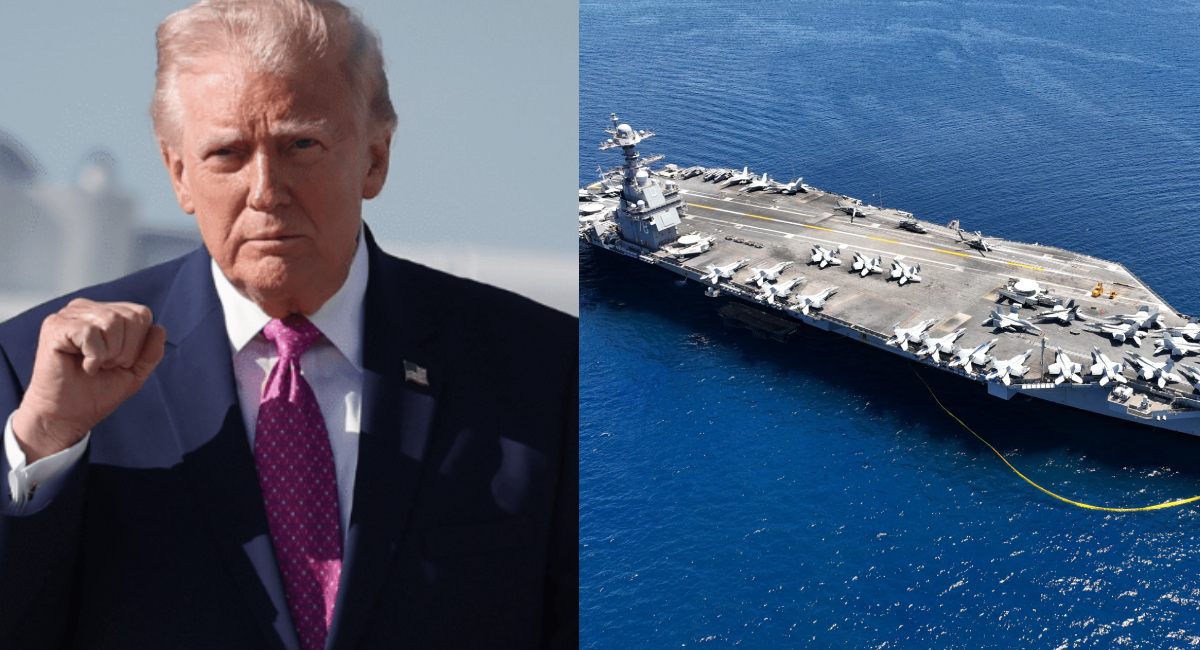 Donald Trump confirma que envió buques de guerra al estrecho de Ormuz