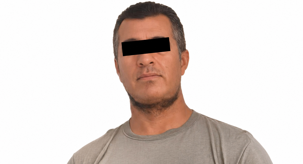 El hombre detenido por el delito de feminicidio, José Daniel 'N'