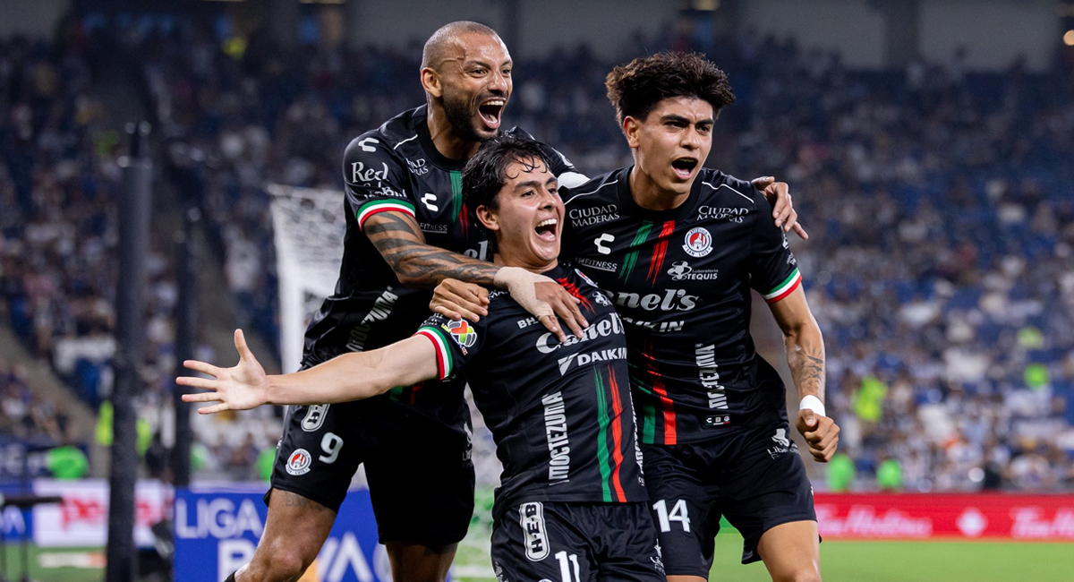 El Atlético San Luis dio la sorpresa y venció a Rayados de Monterrey en la jornada 13 del Clausura 2026