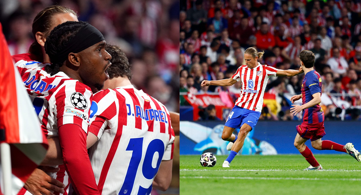 El Atlético de Madrid avanzó a semifinales de Champions League a pesar de la derrota ante el Barcelona