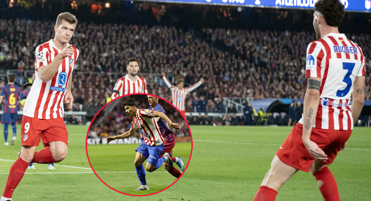 El Atlético de Madrid contará con cuatro bajas de peso para la vuelta en Champions contra el Barcelona