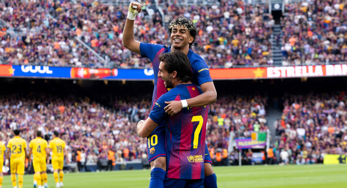 El Barcelona venció al Espanyol y se acerca aún más a conseguir un nuevo título en LaLiga