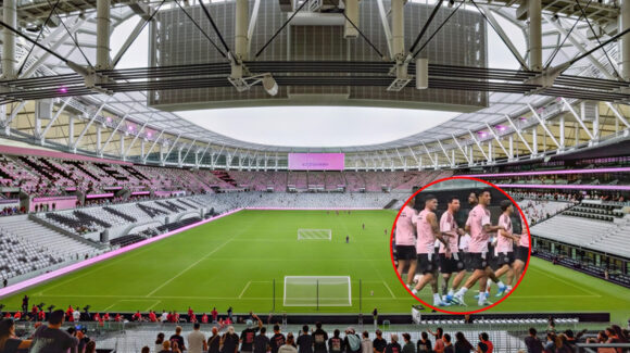Germán Berterame y Lionel Messi ‘estrenan’ el nuevo estadio del Inter de Miami en la MLS