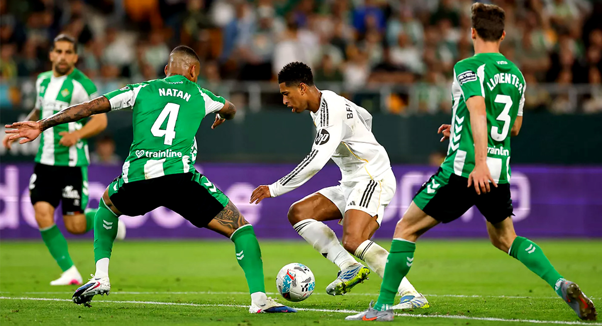 El Real Madrid cedió el empate ante el Betis y se complicó la pelea por el título de LaLiga