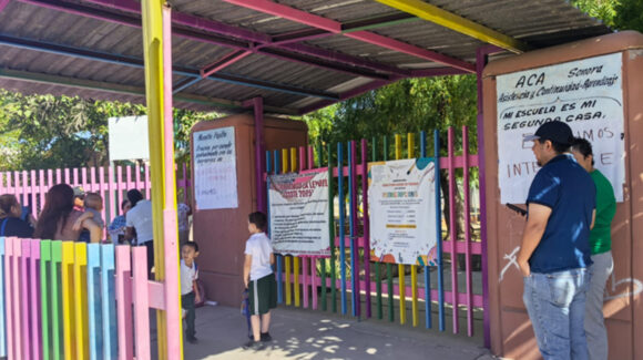Regresan a clases en kínder de Cajeme tras llegada de intendente y retiro de candados