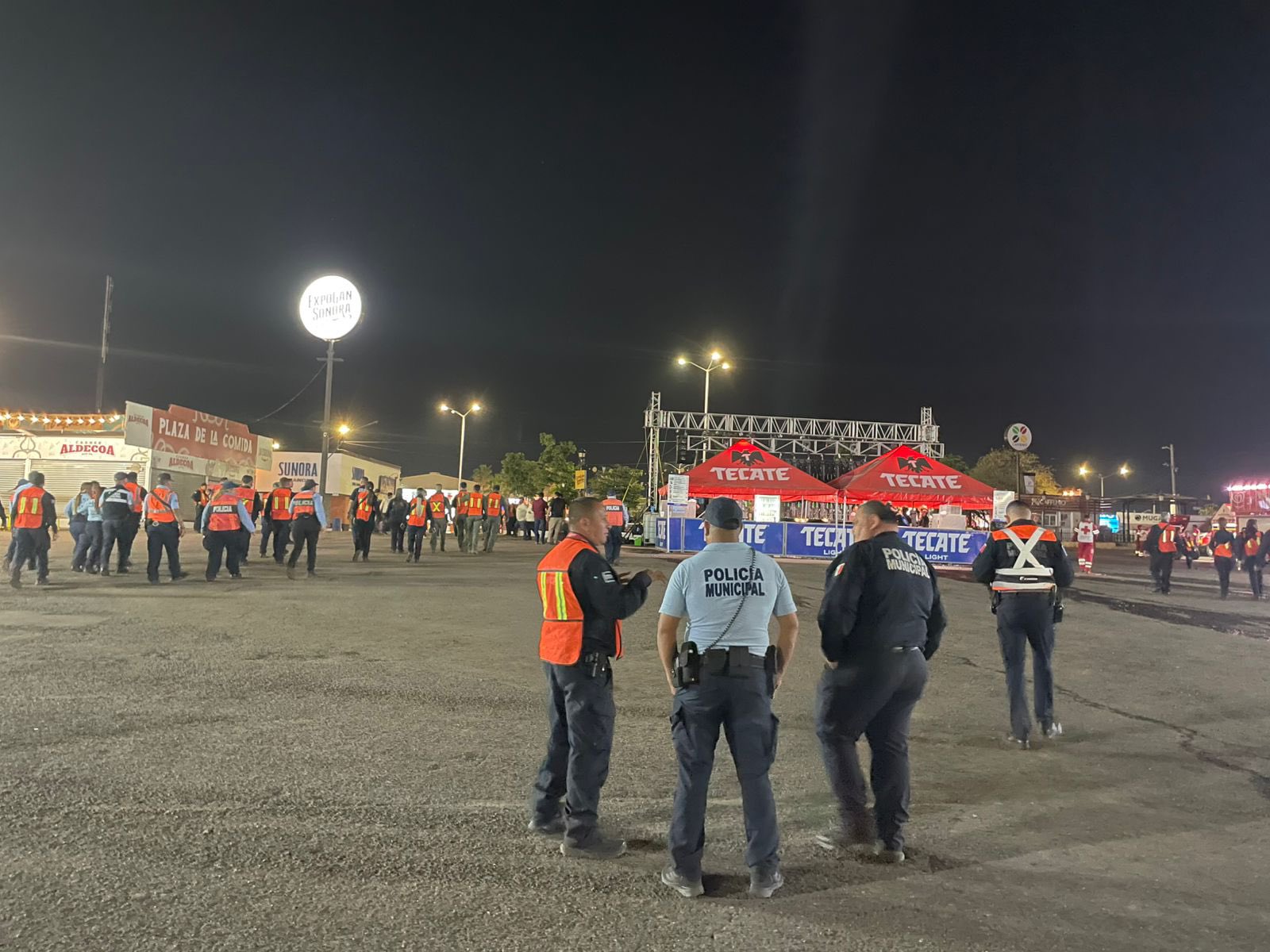 Hermosillo despliega 360 elementos de seguridad en Expo Ganadera 2026.