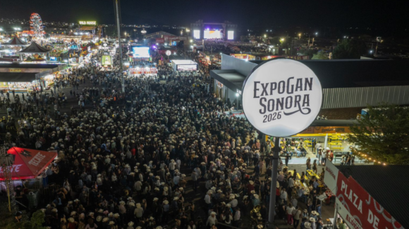 ExpoGan Sonora 2026 arranca con saldo blanco y más de 31 mil asistentes en su primer fin de semana