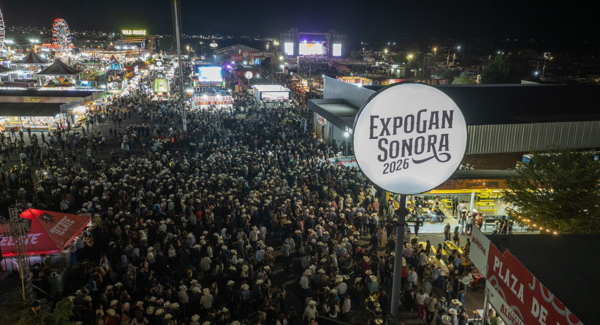 ExpoGan Sonora 2026 arranca con saldo blanco y más de 31 mil asistentes en su primer fin de semana