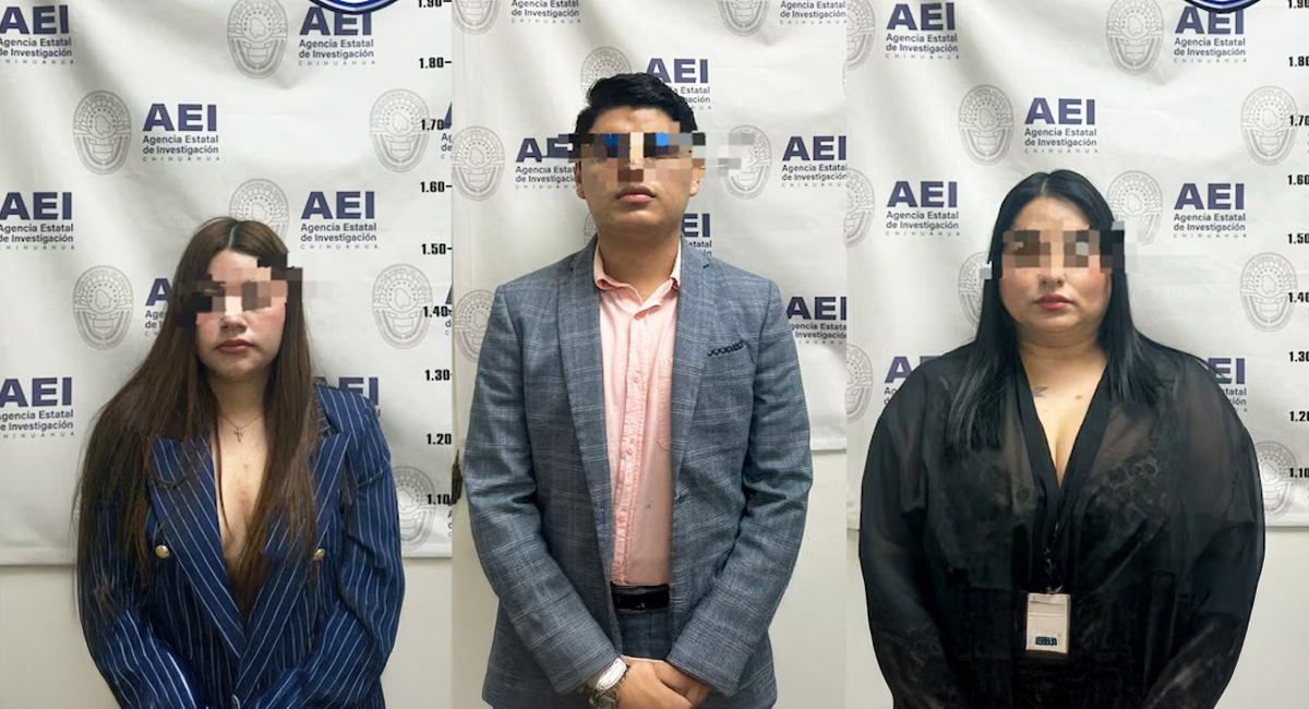 Azucena R. G., Martín de Jesús H. C. y Cristina Isabel M. L.