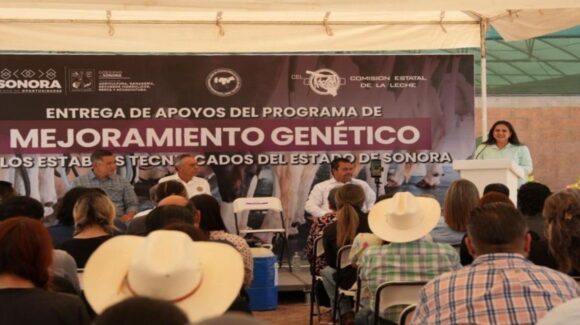 Fortalecen el sector lechero de Sonora con programa de mejoramiento genético