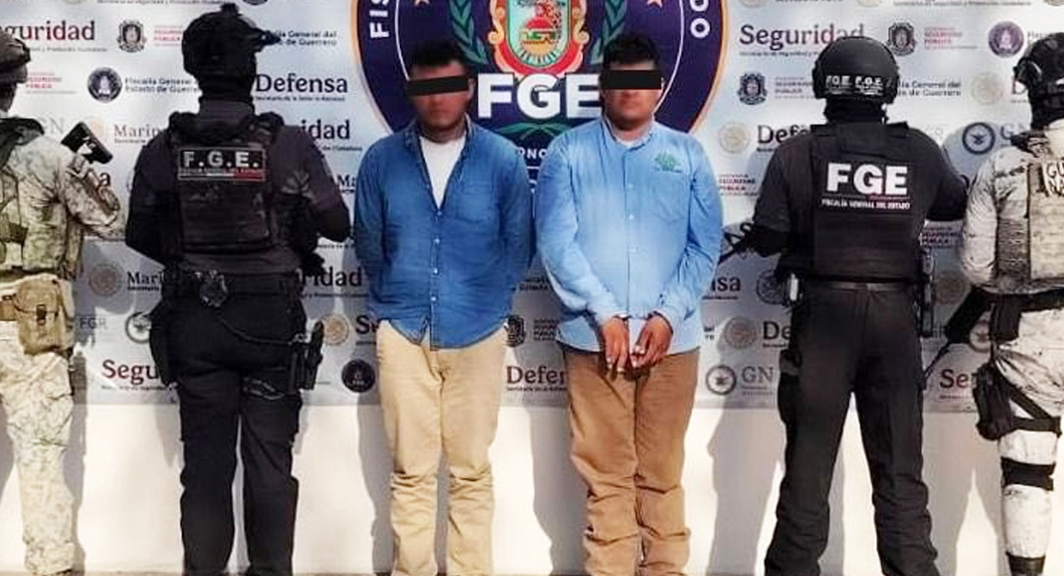 Los dos hombres detenidos, Cornelio 'N' y Samuel 'N'