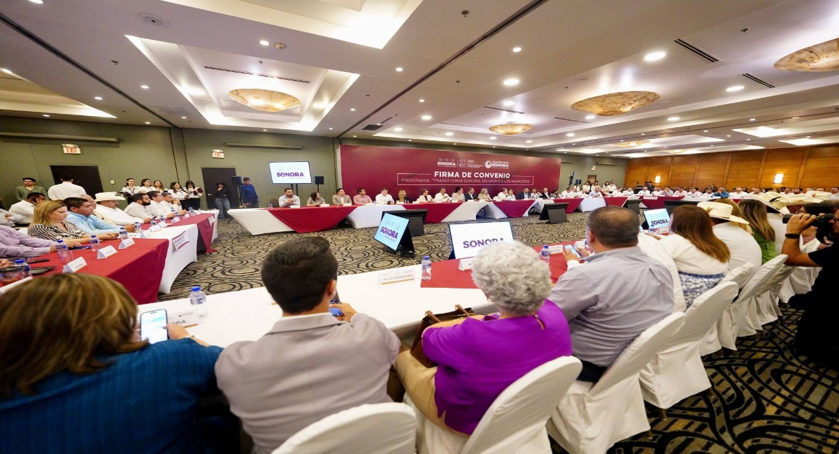 Gobernador Durazo destina 150 millones de pesos para 470 obras públicas