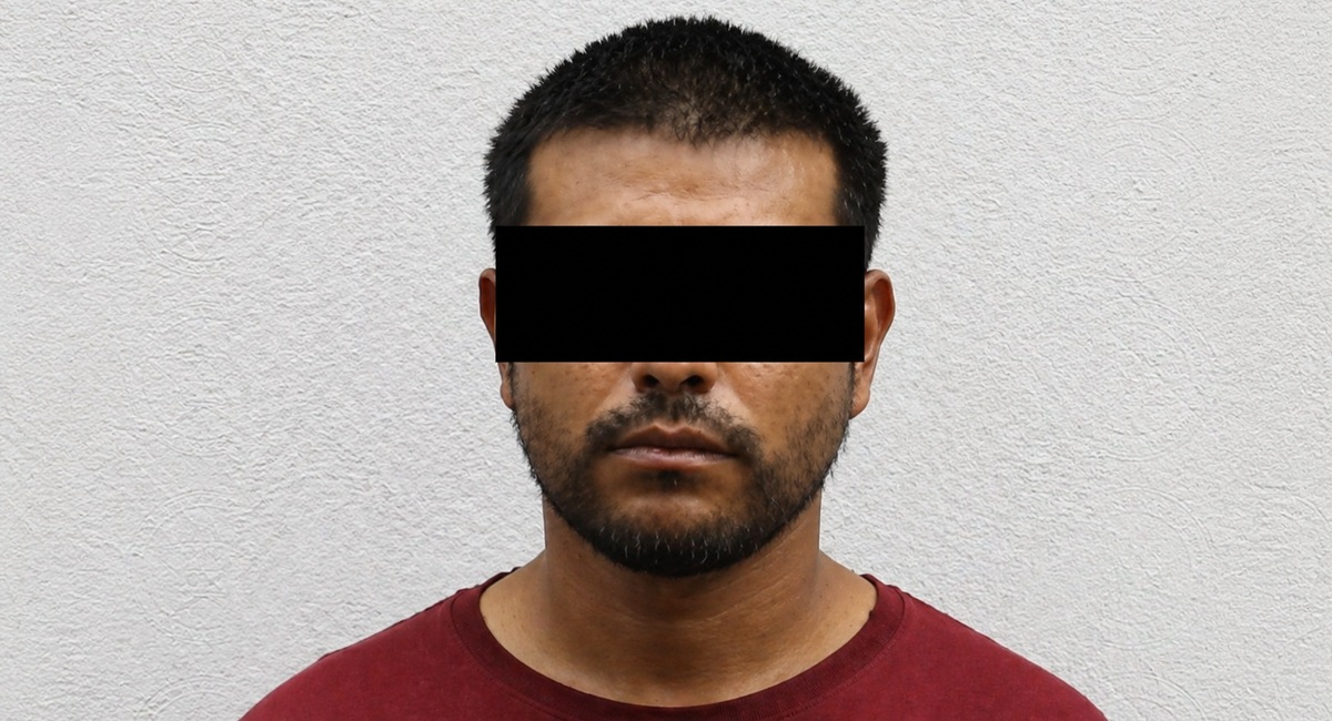 El hombre detenido, Luis Alfonso 'N', alias 'Mono', de 27 años de edad