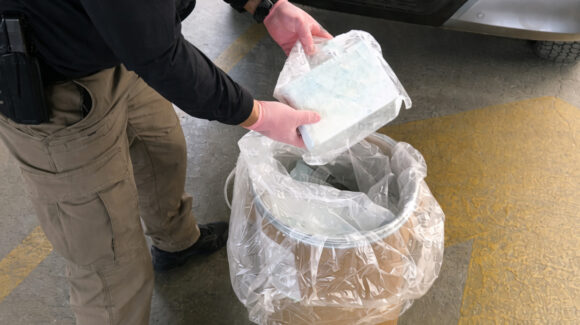 Descubren cargamento de droga en paquetería de Hermosillo; viajaba oculto en piedra de alumbre